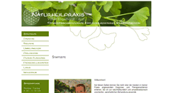 Desktop Screenshot of naturheilpraxisengelhardt.de